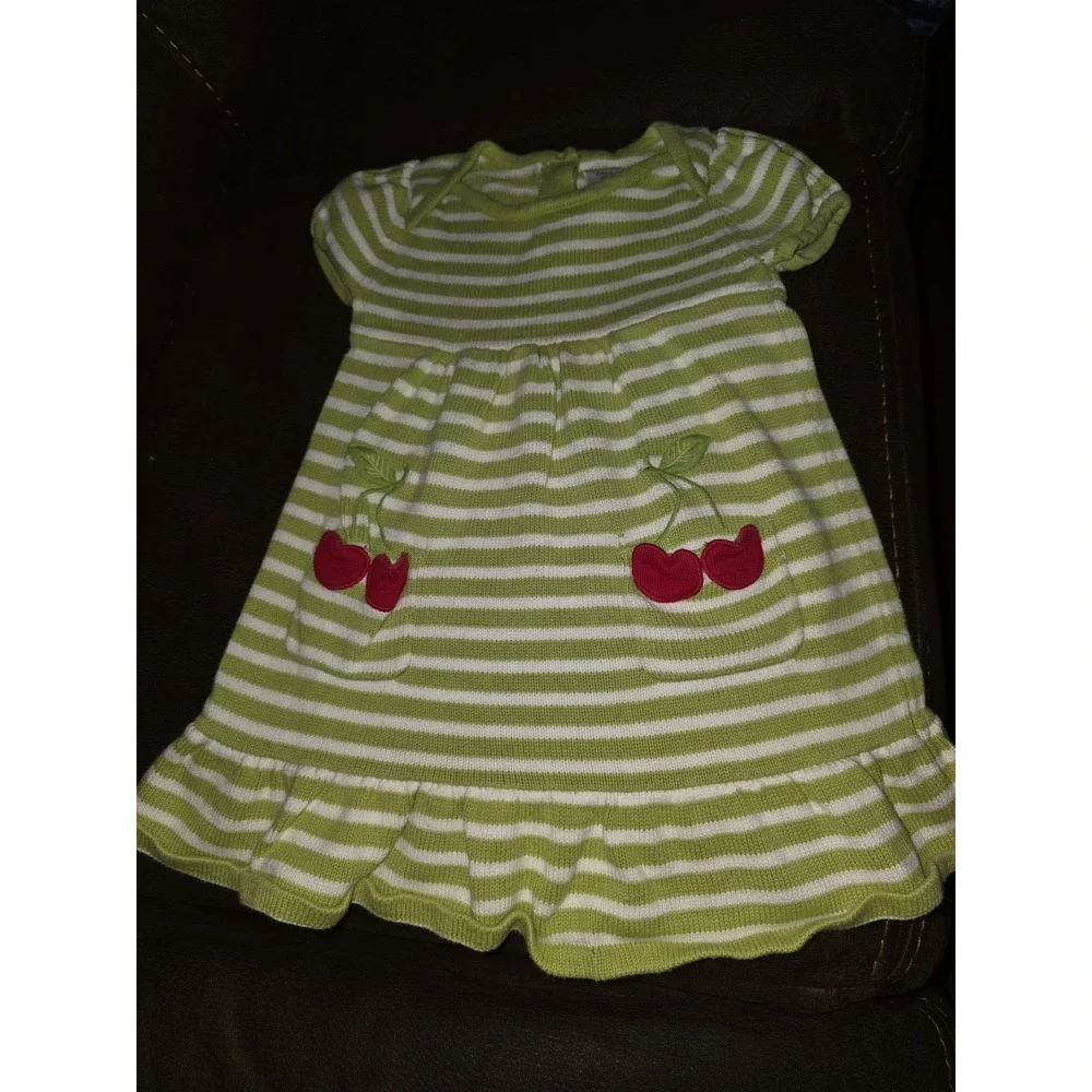 Gymboree cherry cute sweater dress size 3t‎